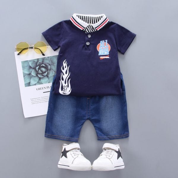 Shellkids| All Day boy Clothes wear, Navy, Kids