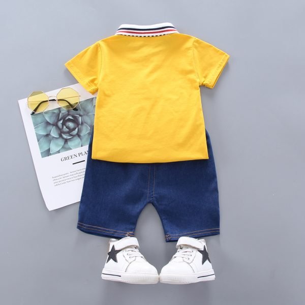 Shellkids| Back of Boy Clothing set, Details