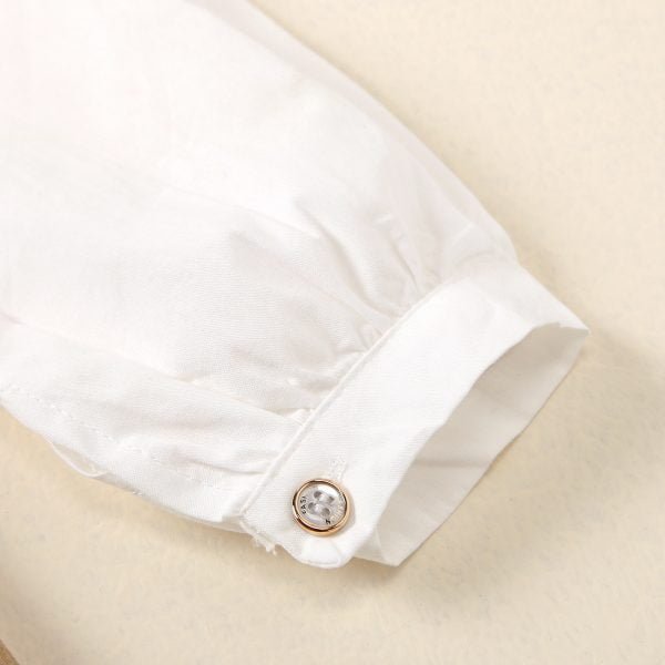 Liuliukd| Spring Shirt A-Line Dress with Belt, Details