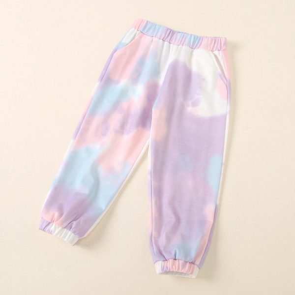 Liuliukd| Girl Tie-dye Clothes Set, Details