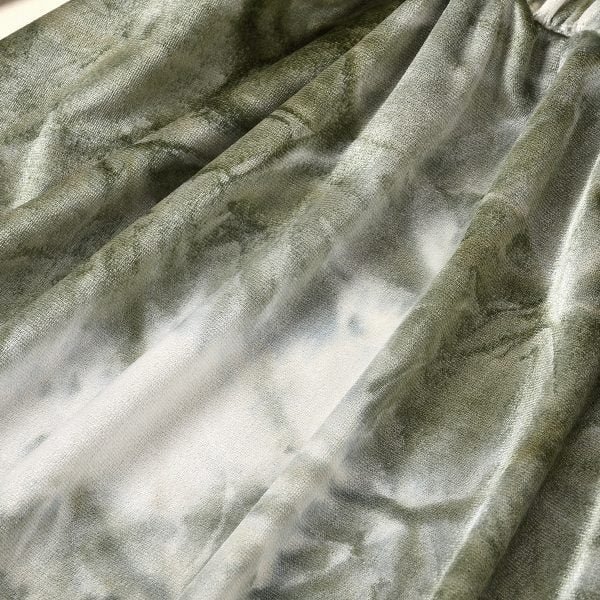 Liuliukd| Long Sleeve Girl Velour Dress, Details
