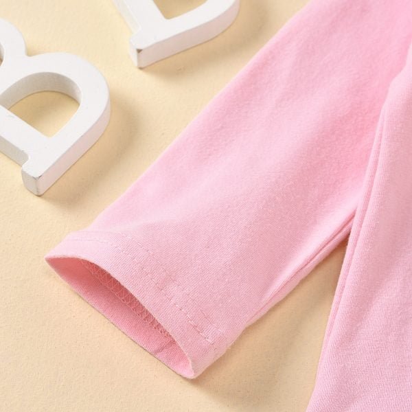 Liuliukd| Girl Pink Shirt + Leopard Print Shorts + Headband, Details