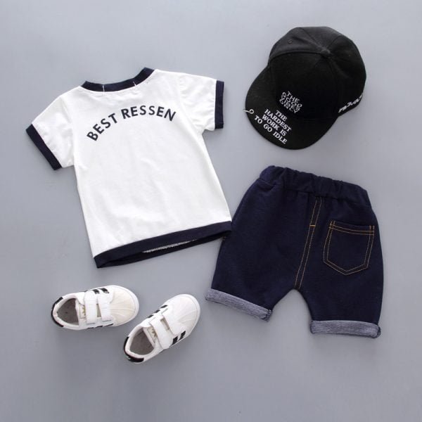 Liuliukd| Boy Sports Clothing Set, Back side