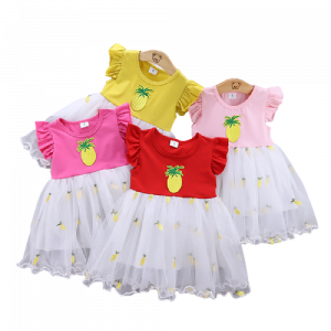 Liuliukd| pineapple girl princess dress, All colors